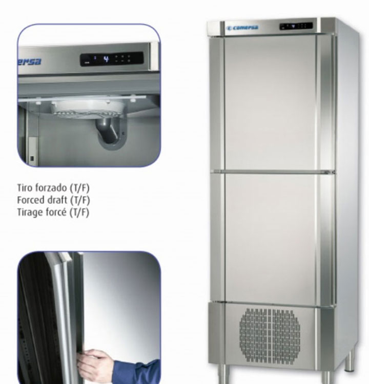 Armario de refrigeración 1 cuerpo 1 puerta Fondo 700. (Marca Comersa Mod.ARCO 501 REF. T/F)
